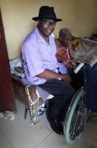 ECUDOMEF Reaches Out to Madam Cecilia Opara wheelchair donation