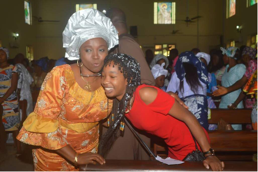 Prof Viola & Alex on Community book donation
